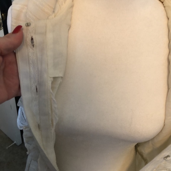 Burt Stanley Cream 1962 Vintage Housewife Dress Size 13-14 - Picture 13 of 16